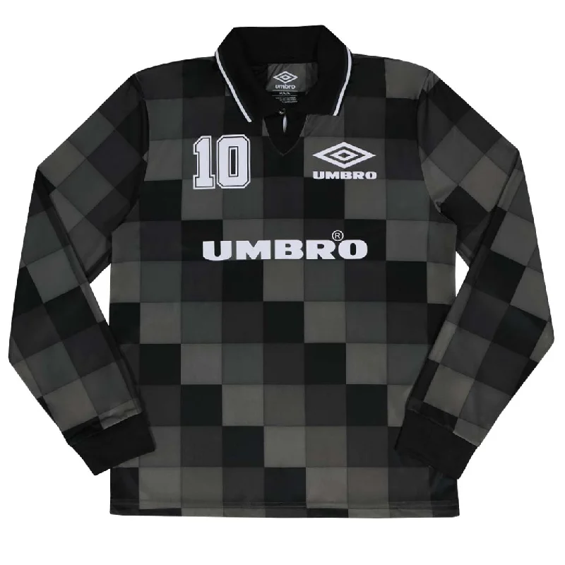 Umbro - Men's Retro 90s Long Sleeve Jersey (HUUM1UBFS UAU) Refined Men's Hand