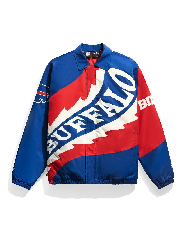 Buffalo Bills Saw Blade Quilted Puffer Jacket Sporty Men's Tennis