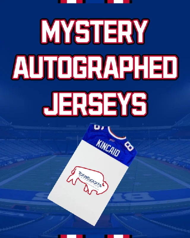 TSE Buffalo Autographed Mystery Nike Jersey Box (Divisional Round Edition) Casual Men's Japanese 