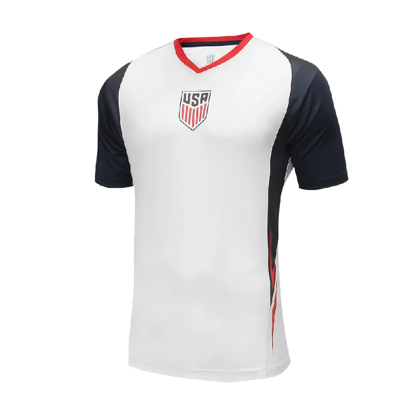 U.S. Soccer USMNT Adult Shattered Game Day Shirt Preppy Men's College