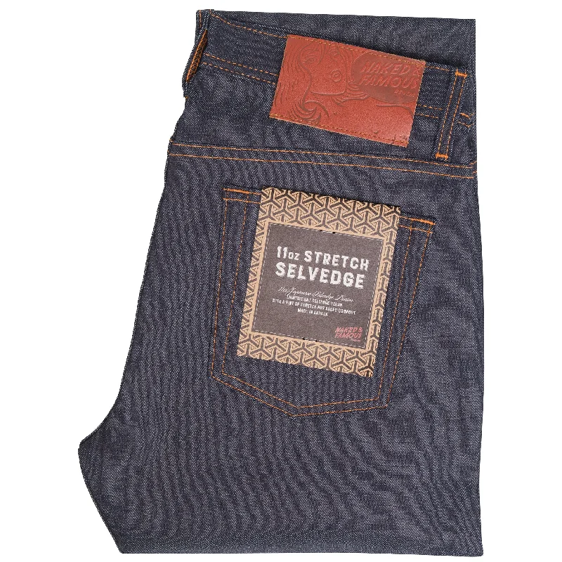 Weird Guy - 11oz Stretch Selvedge Polished Men's Silk