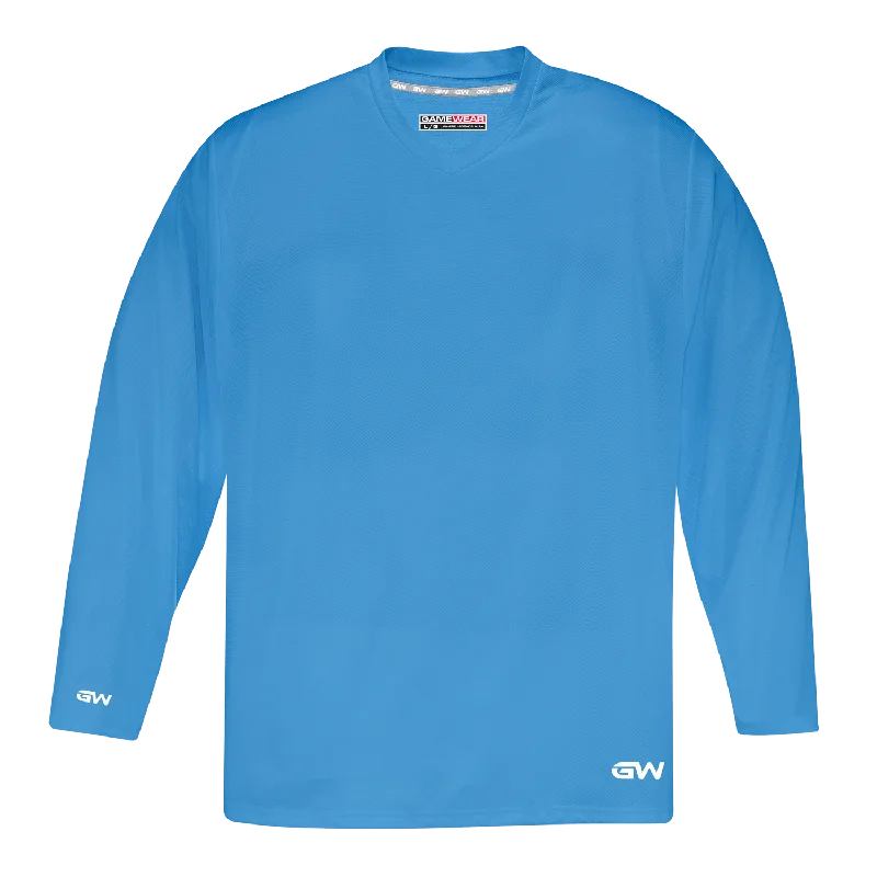 GameWear GW5500 ProLite Series Junior Hockey Practice Jersey - Sky Blue British Gentleman Style