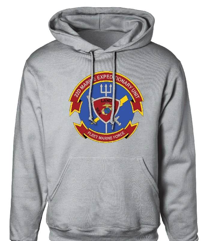 22nd MEU - Fleet Marine Force Hoodie Vacation