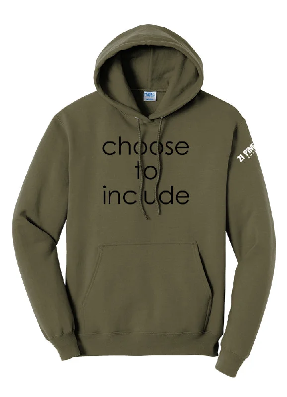 Choose To Include Hoodie Sharp Men's Italian