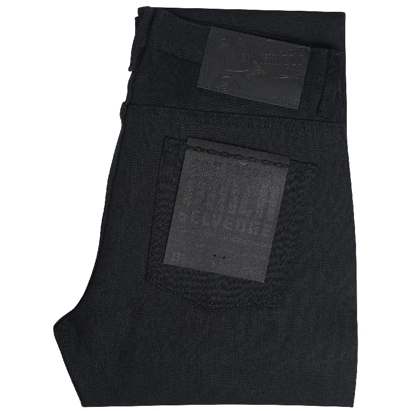 Weird Guy  -  Solid Black Selvedge Refined Men's Hand