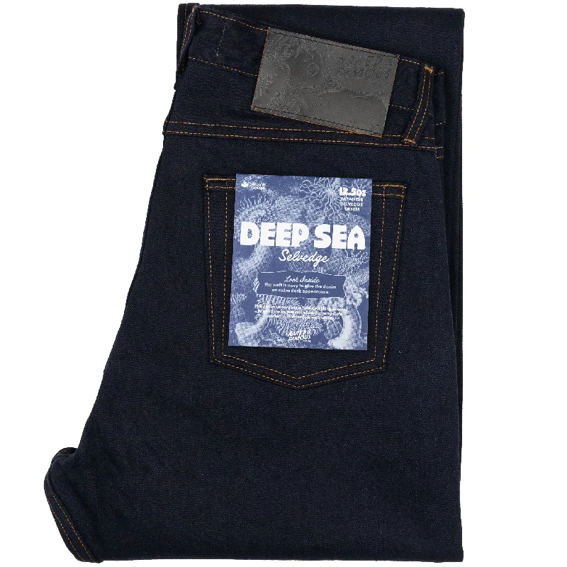 True Guy - Deep Sea Selvedge Stylish Men's Tropical 