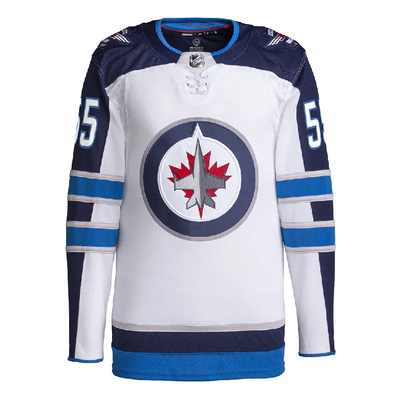 adidas - Men's Winnipeg Jets Mark Scheifele Authentic Jersey (HB6637) Casual Men's Loose