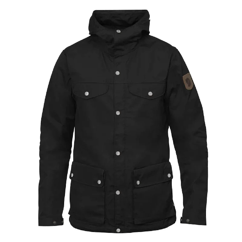 Fjallraven Greenland Jacket Black Modern Men's 