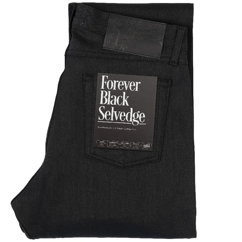 True Guy - Forever Black Selvedge Gym