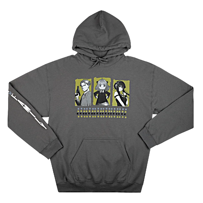 The Forgers Grey Hoodie Edgy Men's Punk