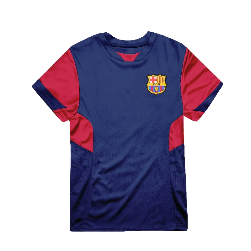 FC Barcelona Youth Striker Game Day Shirt Unique Men's Upcycled