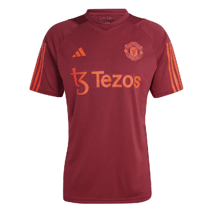 adidas - Men's Manchester United Tiro 23 Training Jersey (IA7245) Tough Men's Tactical