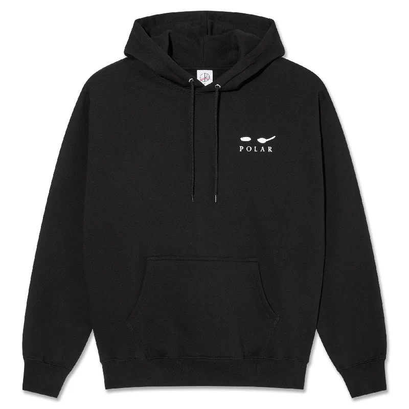 Polar Skate Co. Dave Hoodie Discoteque Black Bohemian Men's Free