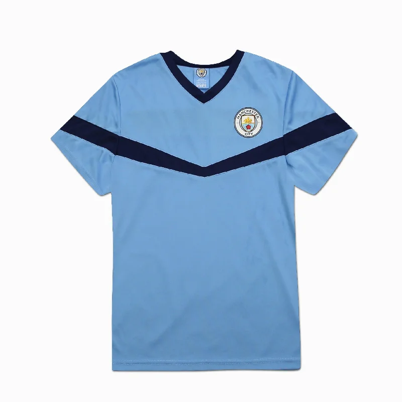 Manchester City Youth C.B. Game Day Shirt Practical Men's Multi