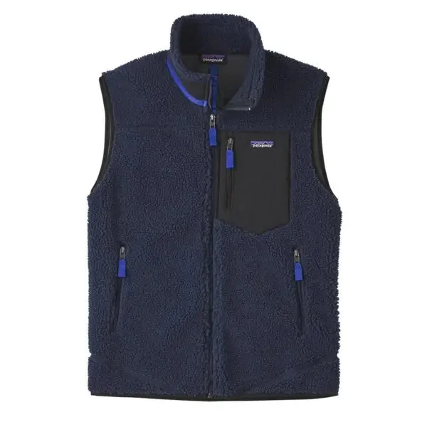 Patagonia Classic Retro-X Fleece Vest New Navy Minimalist Men's Casual 