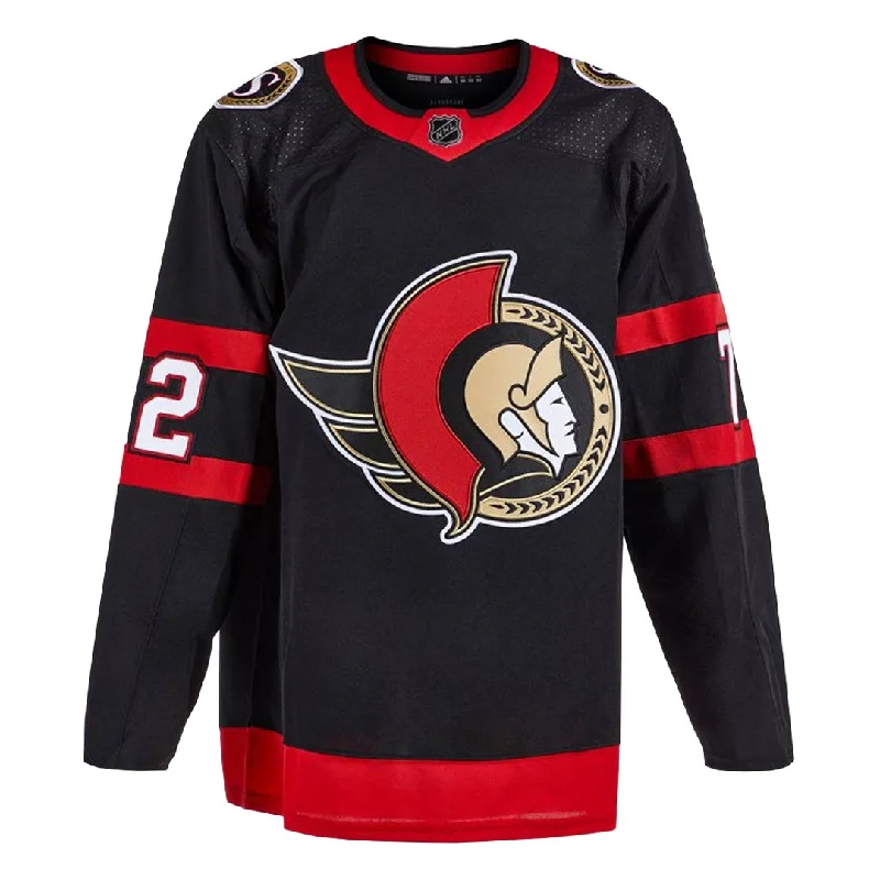 adidas - Men's Ottawa Senators Authentic Thomas Chabot Home Jersey (HB6658) Elegant Men's Cashmere