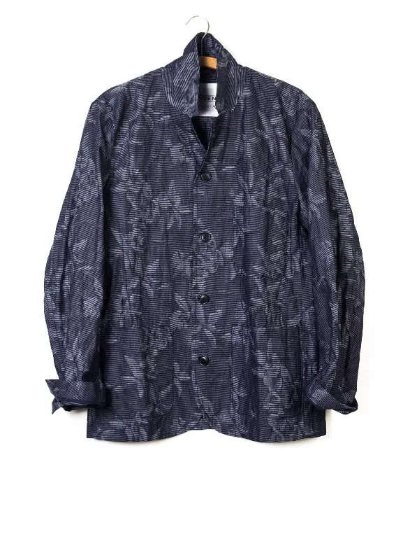 ELIAS | Loose Fit Five Button blazer | Botanic Indigo Casual Men's Japanese 