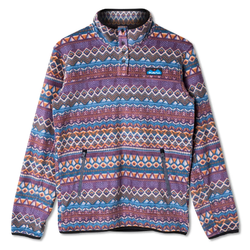 Kavu Womens Cavanaugh Fleece Cottage Knit Polished Men's Satin