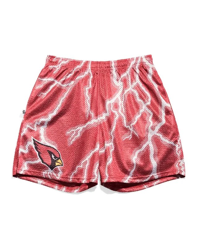 Arizona Cardinals Lightning Retro Shorts Business