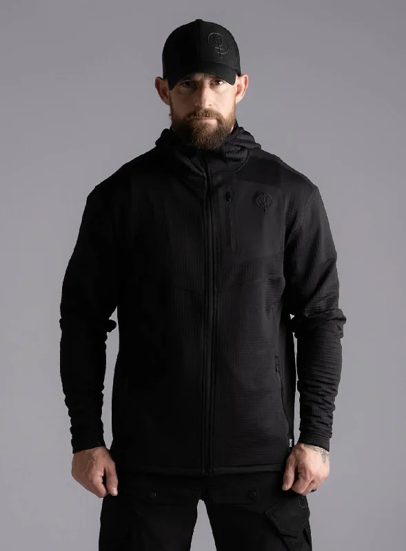 SIEGE TECH FLEECE HOODED Polished Men's Silk