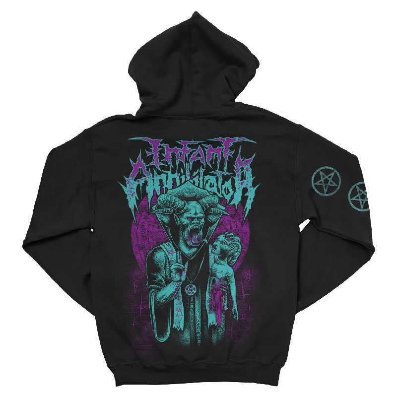 Infant Annihilator "Demon v2" Zip Hoodie Relaxed Men's Beach