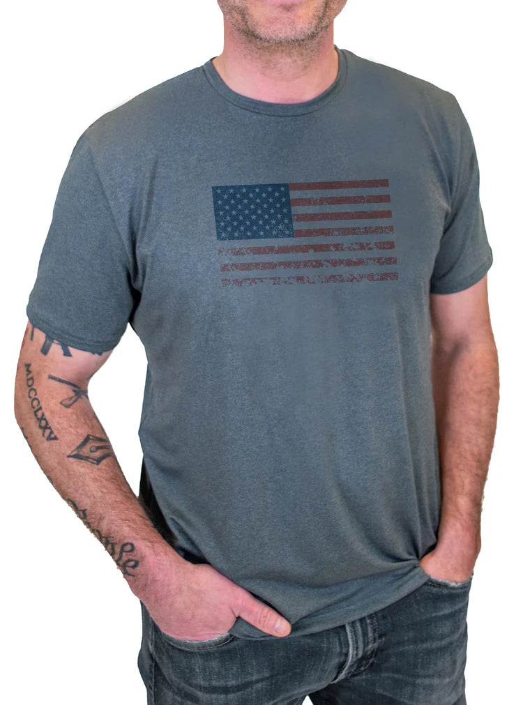 SoftTECH™ Flag T-shirt Monochromatic All