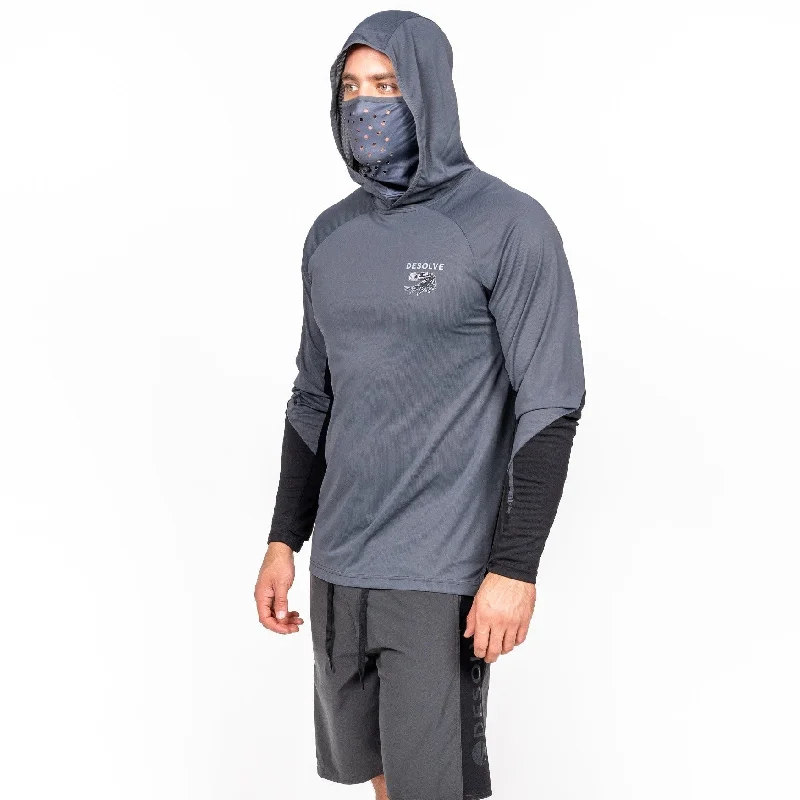 Ahi Fish Face Hoodie Luxurious Men's High