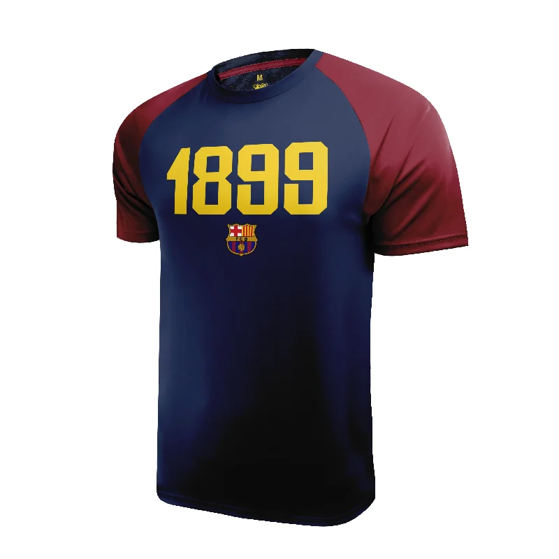 FC Barcelona Adult 1899 Training Class Shirt Cclassic Men's Tweed