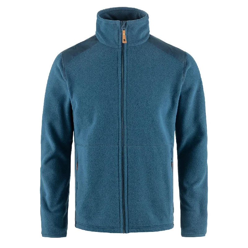 Fjallraven Sten Fleece Indigo Blue Dynamic Men's Moto