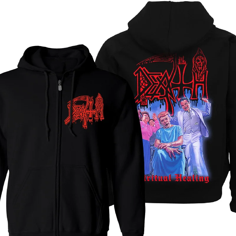 Death "Spiritual Healing" Zip Hoodie Dynamic Men's Moto