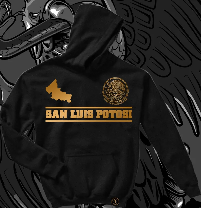 SAN LUIS POTOSÍ CLASSIC HOODIE Sleek Men's Metallic