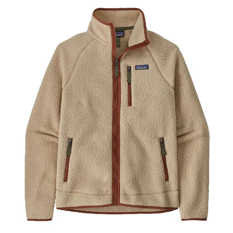 Patagonia Retro Pile Fleece Jacket El Cap Khaki/ Sisu Brown Confident Men's High