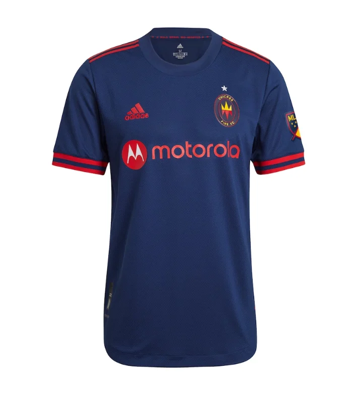 Men's adidas Navy Chicago Fire 2021 Primary Replica Jersey Sophisticated Men's 