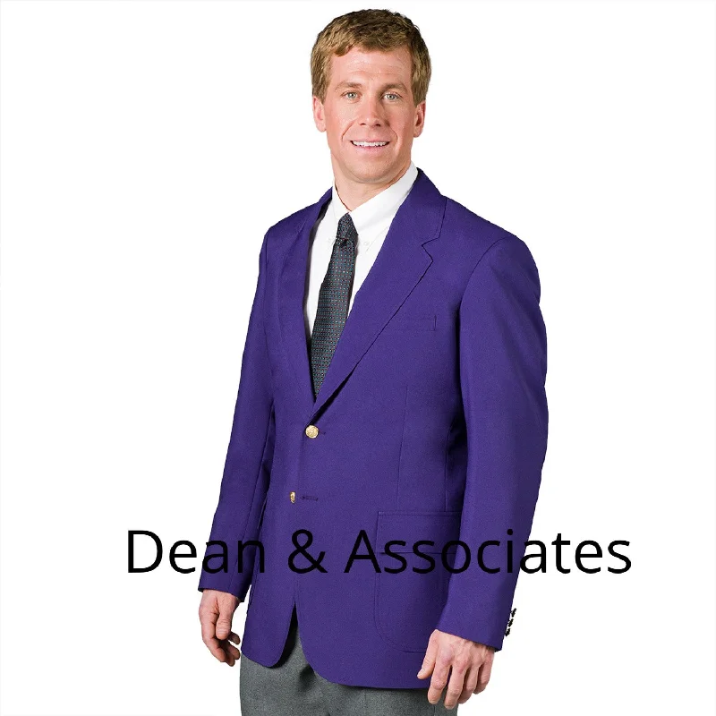 D9607 Blazer Purple York Rite Council Sporty Men's Athleisure 