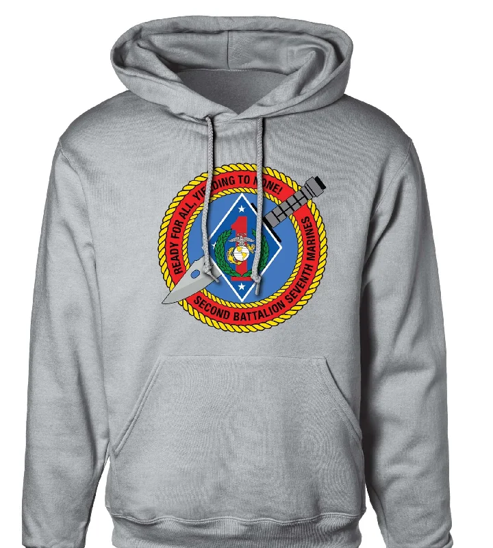 2nd Battalion 7th Marines Hoodie Gym