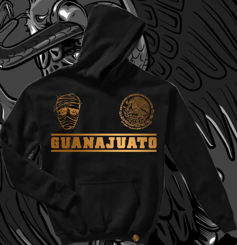 Guanajuato Hoodie (Black) Dapper Men's Bow