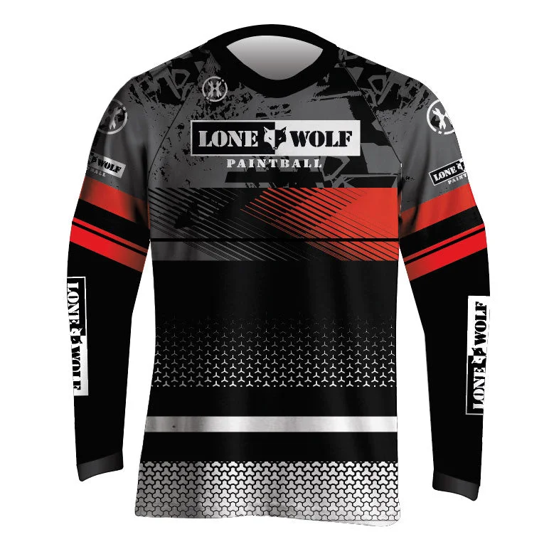 HK Army Longsleeve Dry Fit Jersey - Lone Wolf Luxurious Men's High