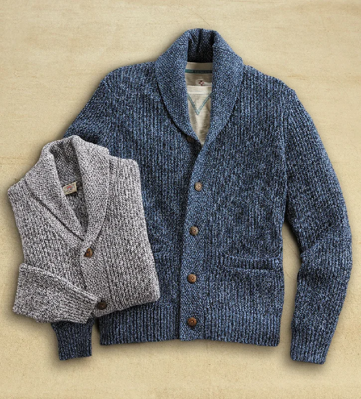 Faherty Shawl Collar Cardigan Sophisticated Men's 