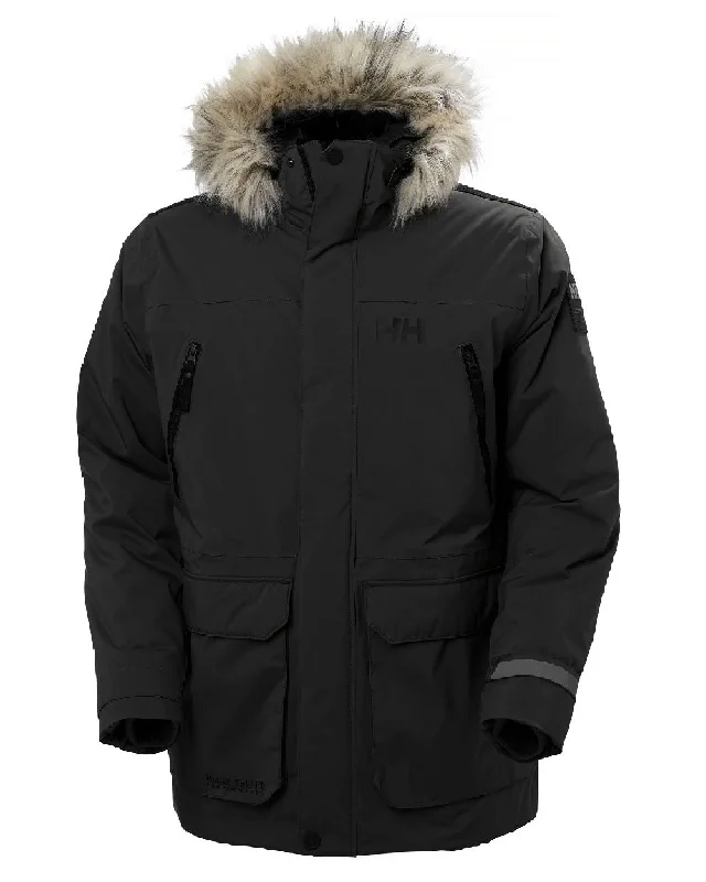 Helly Hansen Mens Reine Winter Parka Casual Men's Short